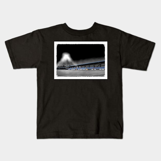 St. Colmans Park - Cobh Ramblers League of Ireland Football Artwork Kids T-Shirt by barrymasterson